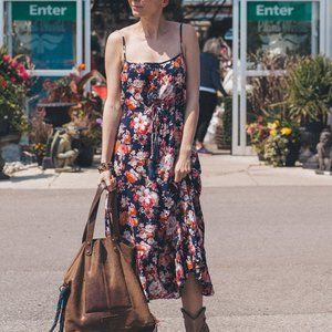 Rayon Strappy Dress